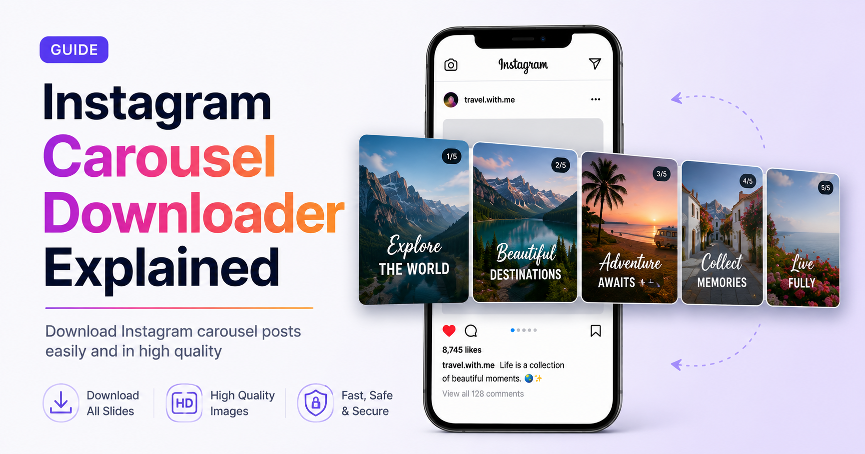 Instagram Carousel Downloader Explained (Save Every Slide in 2026)