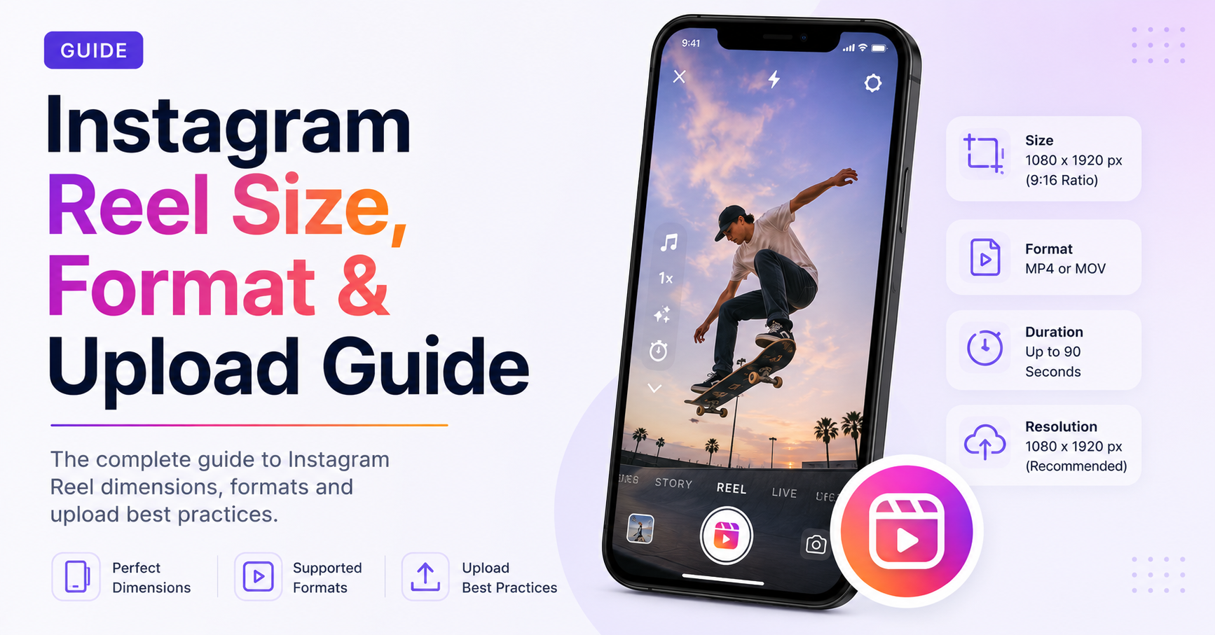 Instagram Reel Size, Format & Upload Guide (2026 Specs)